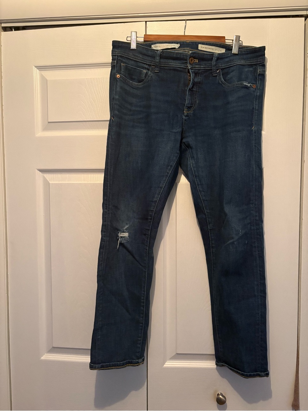 Anthropologie Slim Boyfriend Jeans
